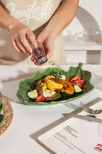 2 pcs leaf plate