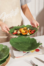 2 pcs leaf plate