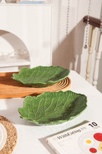 2 pcs leaf plate