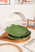 2 pcs leaf plate
