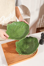 2 pcs leaf plate