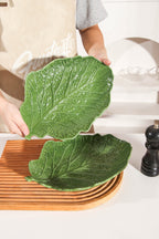 2 pcs leaf plate