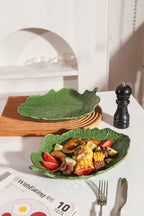 2 pcs leaf plate