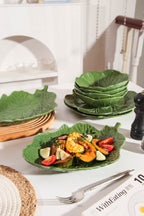 2 pcs leaf plate