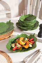 2 pcs leaf plate