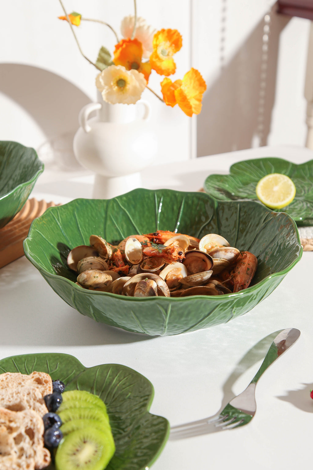 2pcs Large Salad Bowl