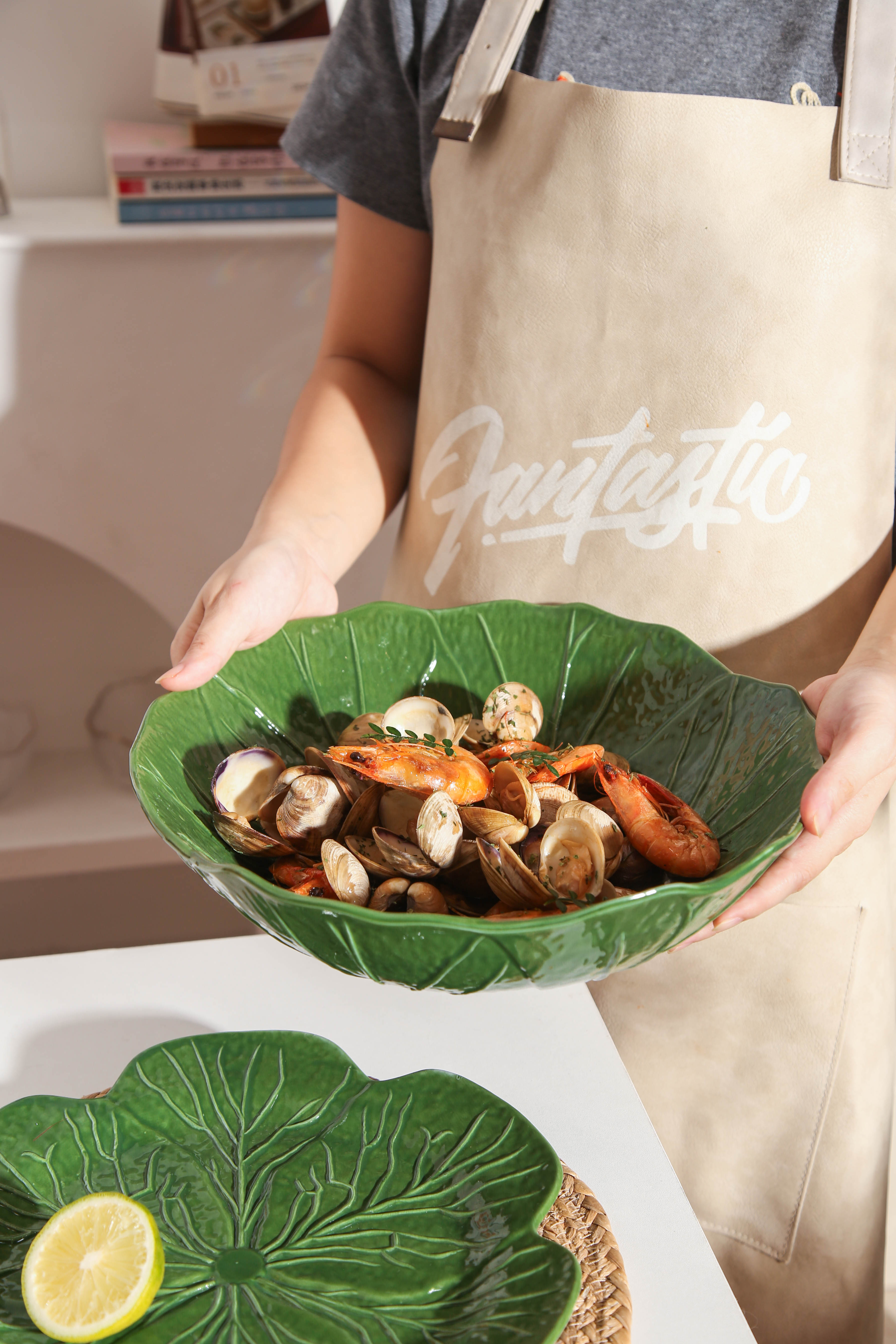 2pcs Large Salad Bowl